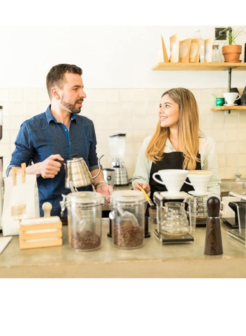 Zikra Espresso Coffee Stirrer, Tool Espresso Auxiliary, Espresso Tamper Professional Barista Hand Distribution Tool Stainless Steel Needle Type Distributor - Image 2