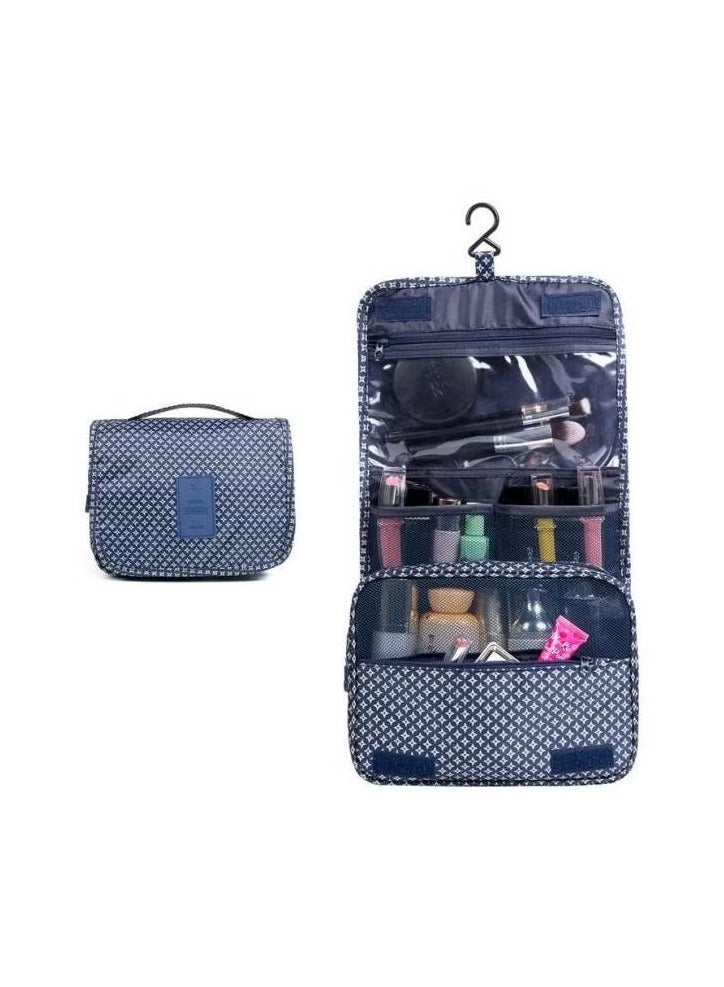 أوريتي حقيبة مستحضرات التجميل للماء أزرق/أبيض - Image 2