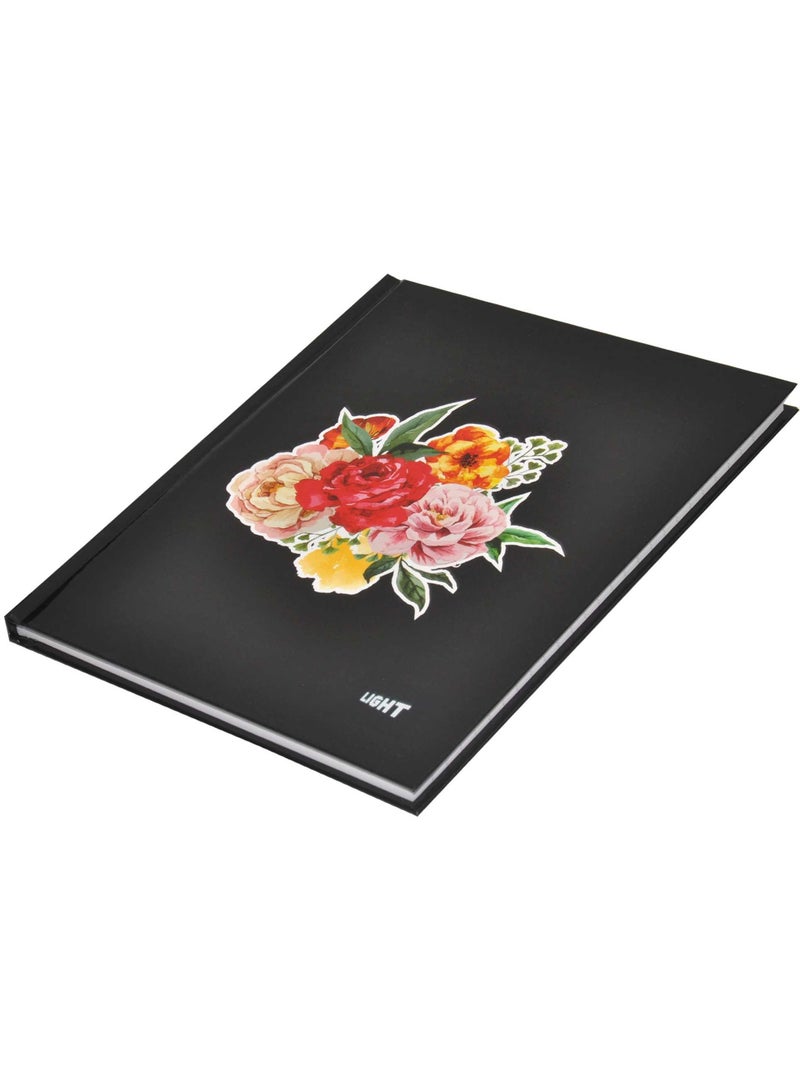 FIS LIGHT Pack of 5  Hard Cover Notebook Single Line,9X7 Inches (22.86 X 20.32 CM),100 Sheets -LINB971710 - Image 4