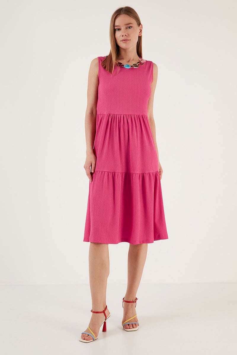 Lela Tiered Sleeveless Dress  - Image 5