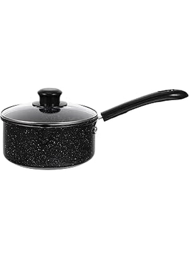 16cm Non Stick Maifan Stone Milk Pot With Lid Multi Function Saucepan For Stovetop Cooking - Image 1
