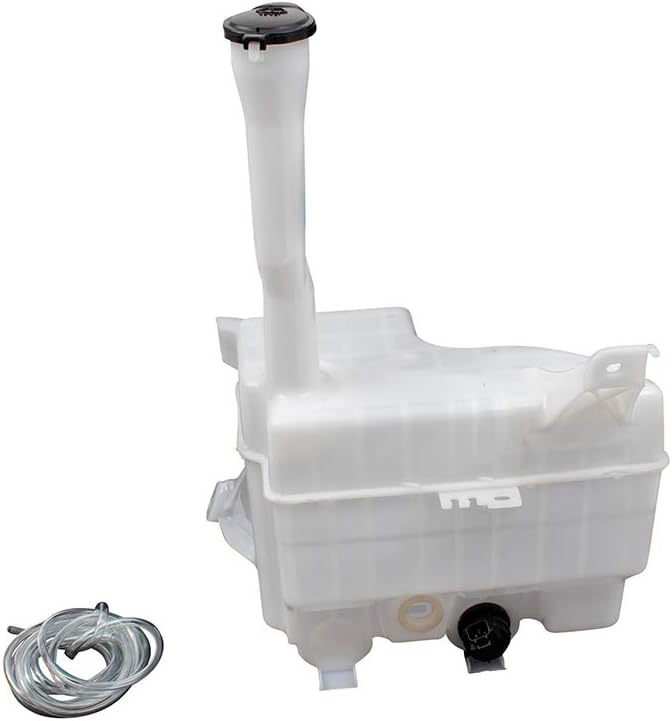 Brock 6489-0008 Windshield Washer Reservoir Tank Assembly With Cap-Washer Pump Without Low Fluid Sensor Compatible With 2012-2017 Toyota Camry 2013-2018 Toyota Avalon 2016-2018 Lexus ES 350 NA Built - Image 1