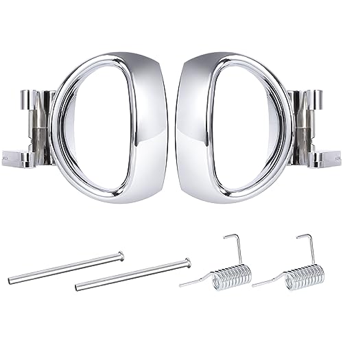 TAYATUO 2pcs Interior Inside Door Handle Front Rear Driver Passenger Side Replacement for 20062011 Chevy HHR Door Handle Replaces 19299614 19299613 88529 88528 - Image 1