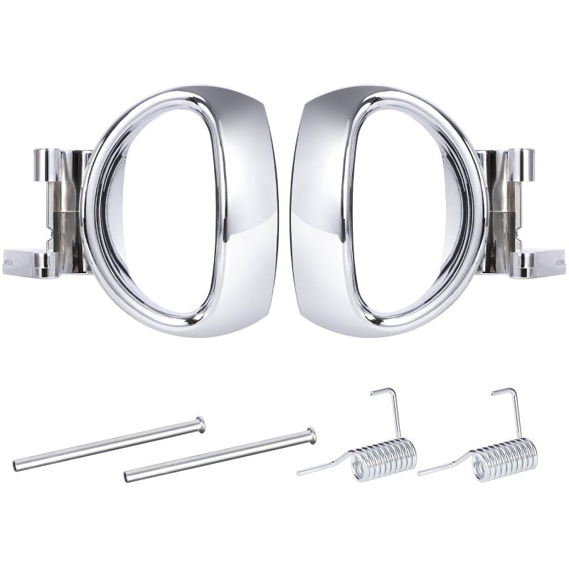 TAYATUO 2pcs Interior Inside Door Handle Front Rear Driver Passenger Side Replacement for 20062011 Chevy HHR Door Handle Replaces 19299614 19299613 88529 88528 - Image 3