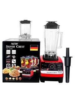 SILVER CREST Juicer Mixer Blender Smoothie Maker 1.5L Containers Steel Blades Ice Crush Function Multi Mill Grinder Chopper Countertop Food Blender Accessories mixer grinder juicer machine food processors  - Image 1