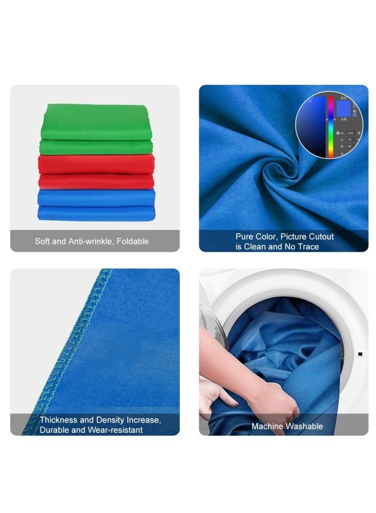 PULUZ PULUZ 2M X 2M PHOTOGRAPHY BACKGROUND THICKNESS PHOTO STUDIO BACKGROUND CLOTH BACKDROP  - Image 3