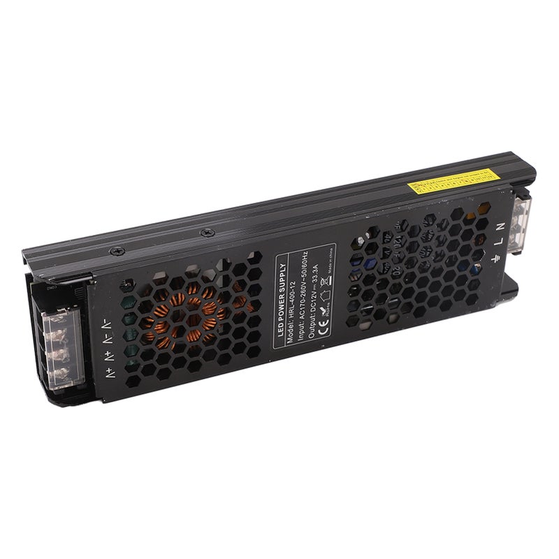 مصدر طاقة تبديل جهد ثابت 400 واط لمحول ومكيف الشريط الطويل الأضيائي AC170‑260V DC12V - Image 5