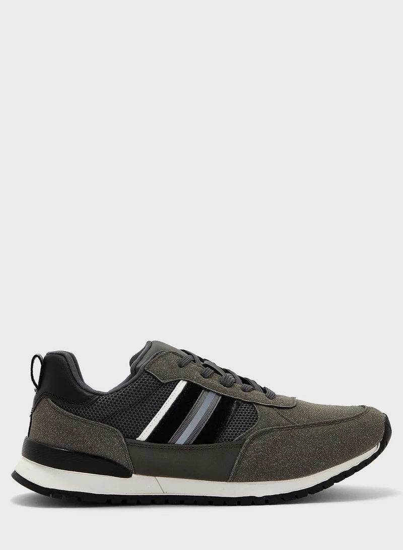 Seventy Five Webbing Detail Casual Sneakers