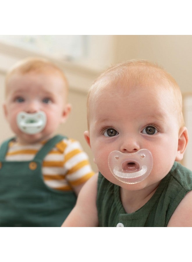 شيكو لهاية شيكو فيزيوفورما لوكس المصنوعة من السيليكون، قطعة واحدة، للأطفال من عمر ٠-٦ أشهر | غطاء أنيق مزخرف | خالية من البيسفينول أ واللاتكس | علبة تعقيم قابلة لإعادة الاستخدام | كريستال، عبوة من قطعتين - Image 3