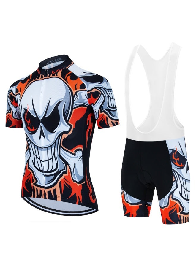 KUYING Summer Short Sleeved Cycling Suit Set  - Image 1