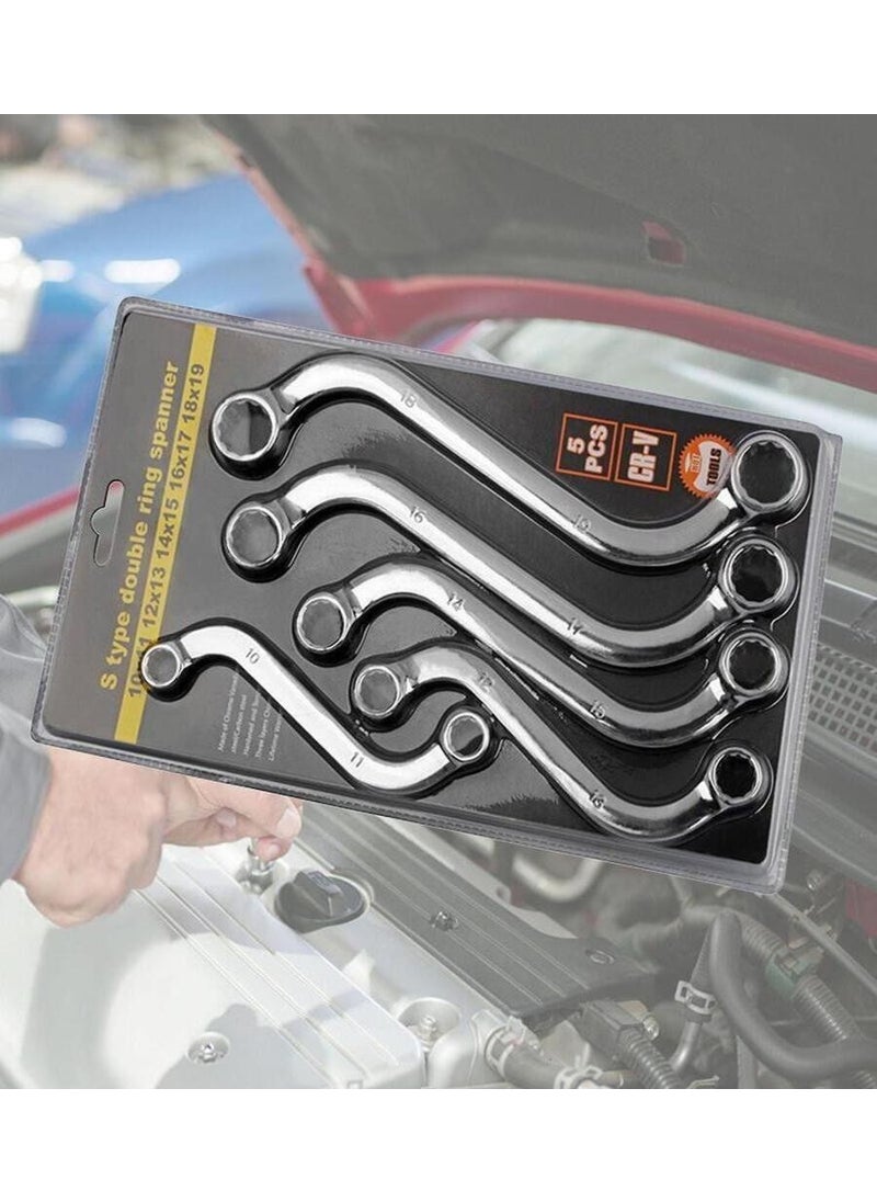 SB Global - Ratchet Chrome Vanadium Steel Ring Wrench - Image 1