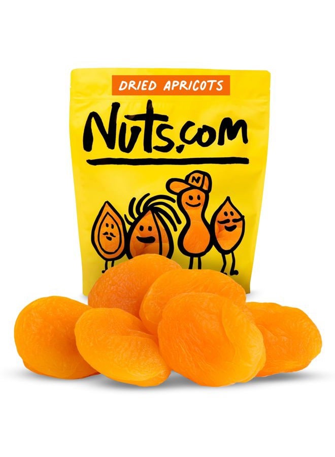 Nuts.com – Dried Apricots – No Sugar Added, Healthy Fruit Snack for Adults & Kids – Naturally Plump & Juicy, Good Source of Potassium & Fiber – Vegan, Gluten-Free & Kosher Pareve – 2 Pound Bag - Image 1