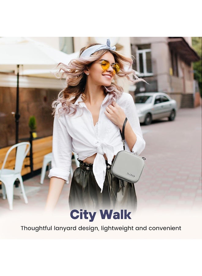 ستارت آر سي حقيبة Osmo Nano، حقيبة حماية محمولة لملحقات DJI Osmo Nano، حقيبة تخزين محمولة من الجلد PU للسفر والتصوير الفيديو في الهواء الطلق - Image 5