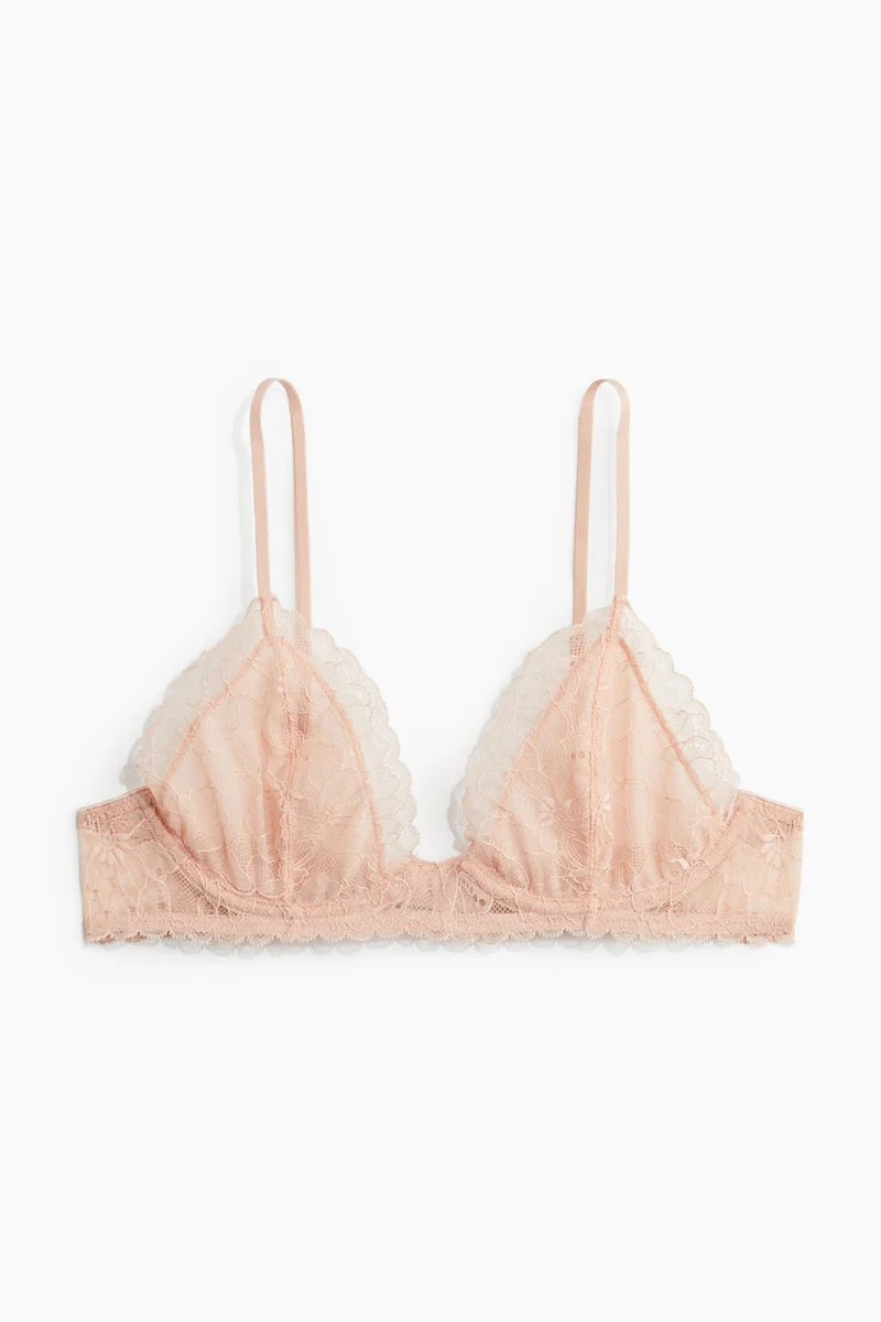 اتش اند ام حمالة صدر بأسلاك سفلية من الدانتيل