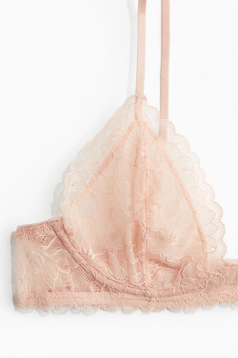 اتش اند ام حمالة صدر بأسلاك سفلية من الدانتيل