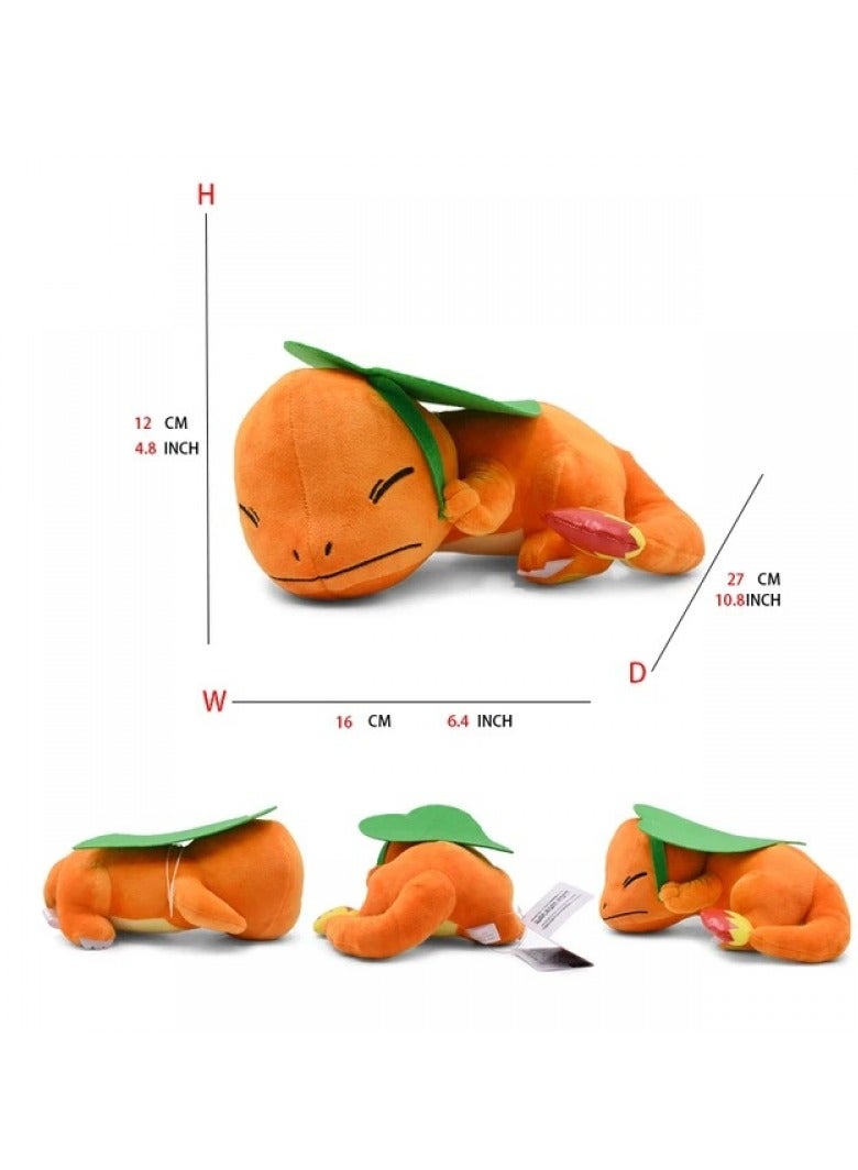 Bluejw 1-Piece Pocket Monsters Figure Charmander Plush Toys 27cm - Image 4