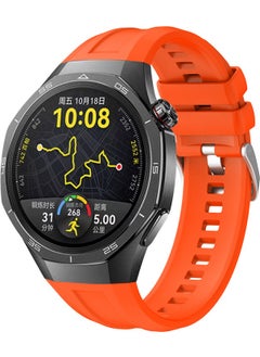 Coolacs Huawei Watch GT5 Pro 46MM Compatible Band Soft Flexible Silicone Design Strap Band  - Image 1