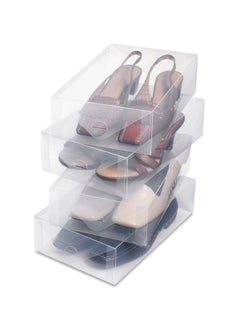 Whitmor Whitmor Clear Women Shoe Boxes S/4  - Image 1