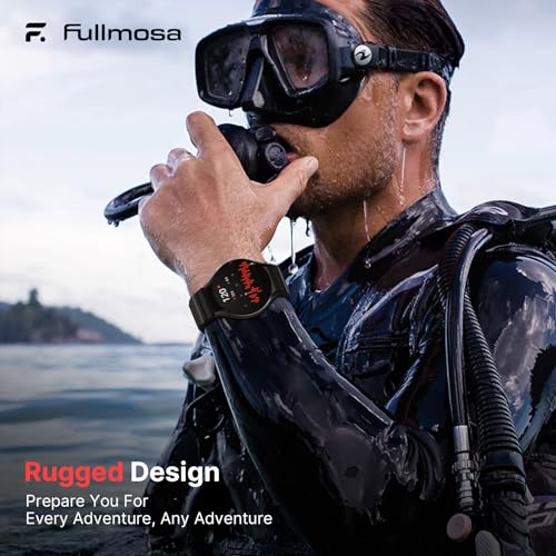 Fullmosa No Gap Strap Compatible with Samsung Galaxy Watch 7/6/5/4 Band 40mm 44mm/5 Pro 45mm/6 Classic 43mm 47mm/4 Classic 42mm 46mm/Active 2, 20mm Soft Silicone Sport Band for Women,20mm Black/Red - Image 3