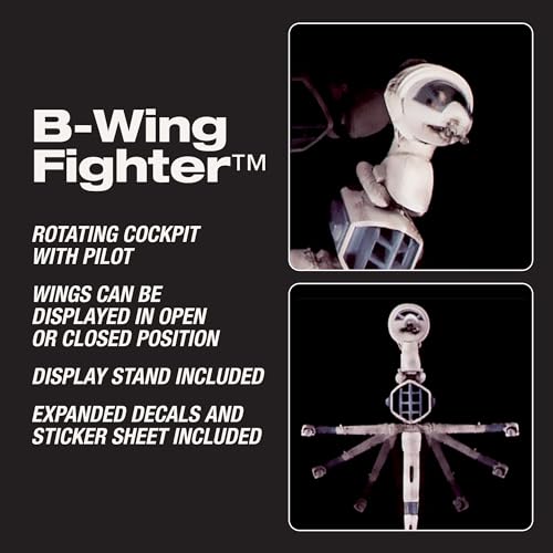MPC Star Wars: Return of The Jedi B-Wing Fighter (Snap) 1:144 Scale Model Kit - Image 3