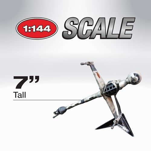 MPC Star Wars: Return of The Jedi B-Wing Fighter (Snap) 1:144 Scale Model Kit - Image 4