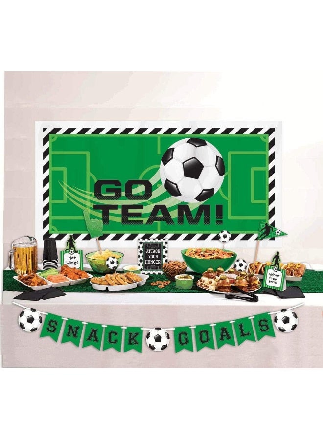 Amscan Goal Getter Deluxe Buffet Decorating Kit