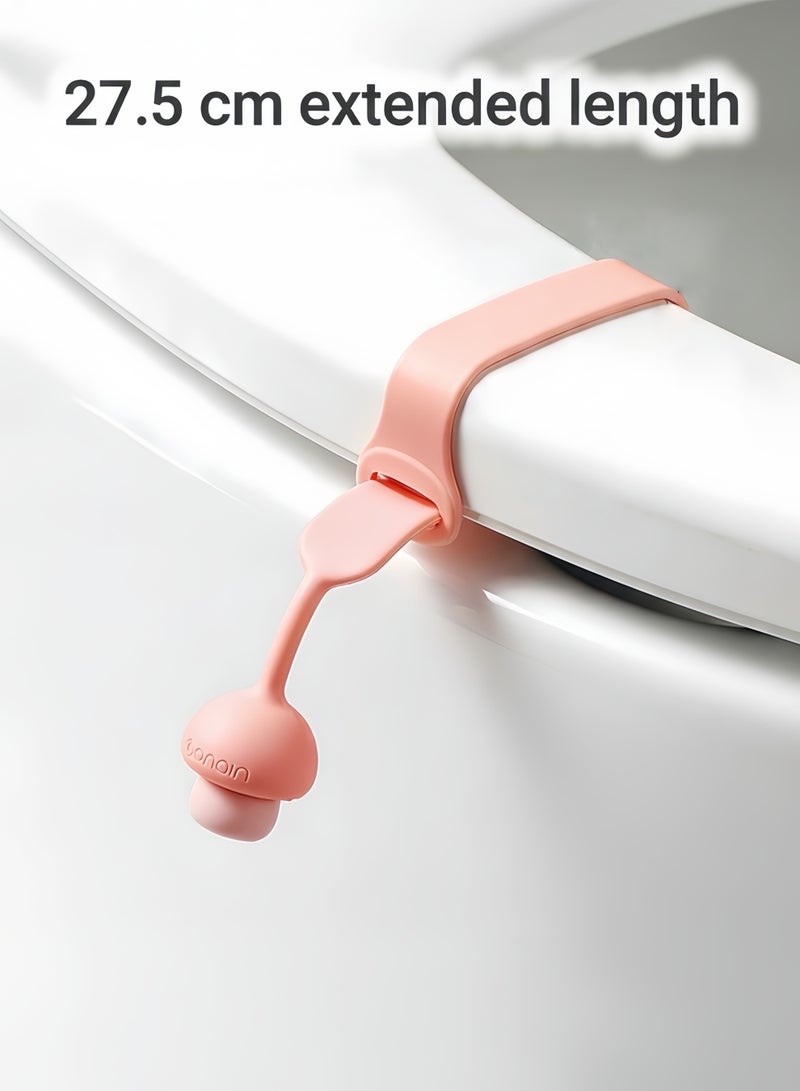 ecoco Toilet Lid Holder, Anti Hand Dirty, Child Anti Dirty Handle Toilet Handle Lid Remover - Image 3