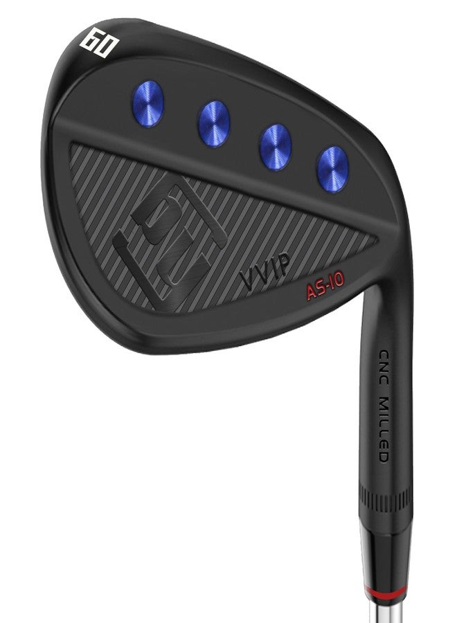 Yamato Full Face Golf Wedge Set or Individual Golf Wedges 50/52/54/56/58/60 Forged Golf Gap Wedge Sand Wedge Lob Wedge Golf Clubs Milled (Stainless Steel, 60 Degree, Regular, Right) - Image 1