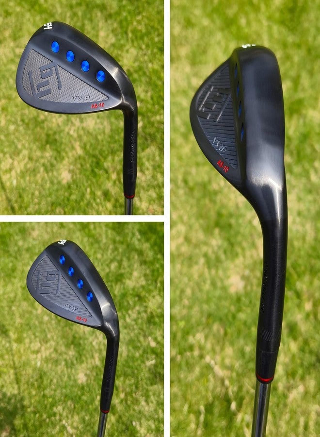 Yamato Full Face Golf Wedge Set or Individual Golf Wedges 50/52/54/56/58/60 Forged Golf Gap Wedge Sand Wedge Lob Wedge Golf Clubs Milled (Stainless Steel, 60 Degree, Regular, Right) - Image 4