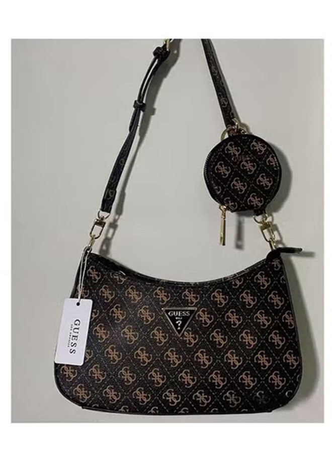 GUESS Global Brand GUESS Europe And The United States Simple Retro Fashion Crossbody Bag - Image 3