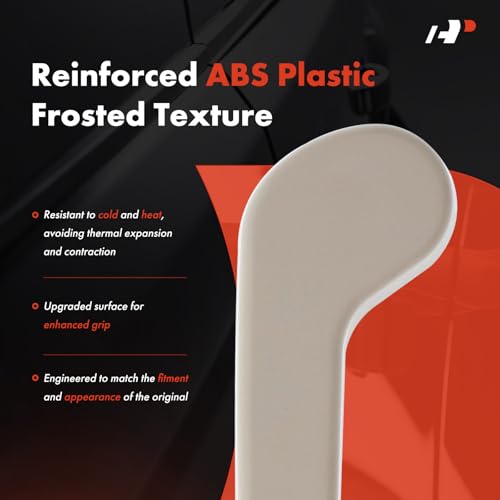 A-Premium Rear Right Passenger Side Seat Recliner Handle Compatible with Chevrolet Tahoe 2007-2013 & GMC Yukon 2007-2013 & Cadillac Escalade 2007-2013, Escalade ESV 2007-2013, Beige, Replace# 15279420 - Image 4