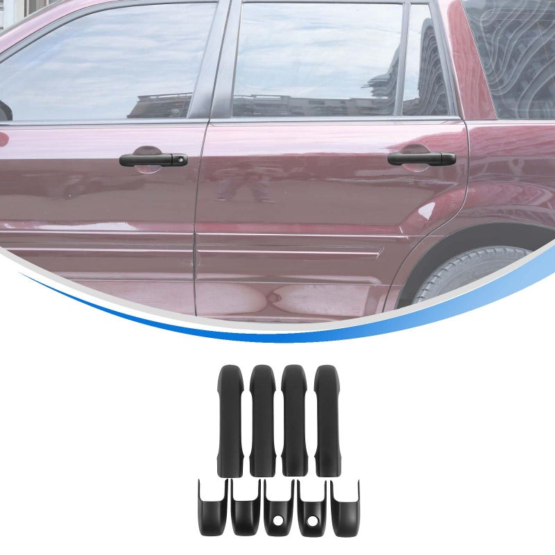 HIRUFAIT Exterior Door Handle Cover for Honda Pilot 2003 2004 2005 2006 2007 2008 Accessories ABS Auto Outside Door Handle Protector Cover Trim Matte Black - Image 2