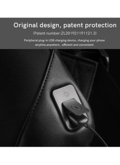 KINGSONS Daily Backpack KS3210W Simple design, suitable for business commuting, wear-resistant,Padded laptop sleeves- fits laptops up to 15.4″. Trolley sleeve at the back, easy to carry  - Image 4