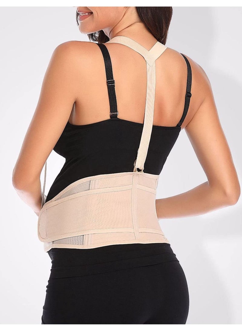 Adjustable Maternity Belly Band for Pregnant Women, Providing Support for Abdomen, Waist, and Back Pain Relief – Comfortable Pregnancy Support Belt for Expecting Mothers. - Image 3