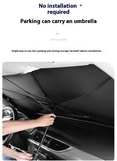 The automobile titanium silver cloth sunshade heat insulation sunshade car windshield folding telescopic sunshade car - pzsku/Z9A6D95E399BCBC656551Z/45/_/1729321235/1a734e4f-35fb-4452-940d-b07152410f19