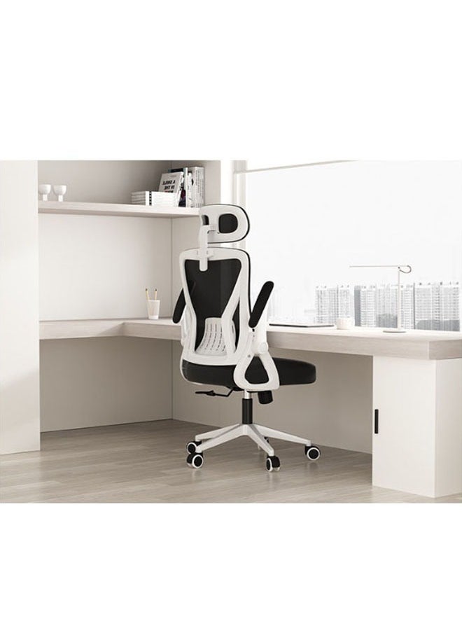 Game Chair High Backrest Ergonomic Computer Chair Rotating Home Office Computer Lounge Chair Racing Game Chair