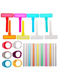 SYOSI Guided Reading Strips Finger Focus Highlighter Color Overlay Bookmarks Reading Strips Colored Bookmarks, Reading Strips for Kids, Teachers, Dyslexics (22 Pack)  - Image 1