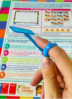 SYOSI Guided Reading Strips Finger Focus Highlighter Color Overlay Bookmarks Reading Strips Colored Bookmarks, Reading Strips for Kids, Teachers, Dyslexics (22 Pack)  - Image 2