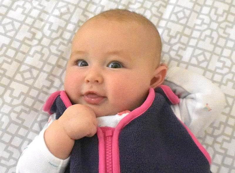 baby deedee Sleep Nest Fleece Baby Sleeping Bag - Purple Rain - Image 2