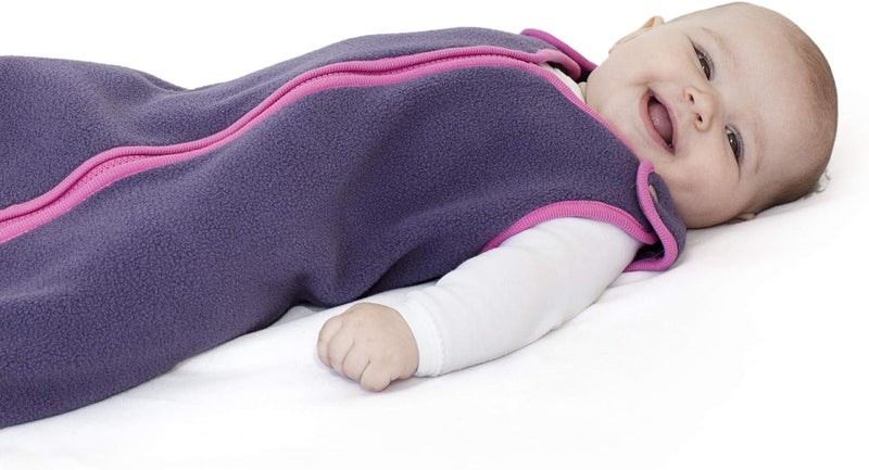 baby deedee Sleep Nest Fleece Baby Sleeping Bag - Purple Rain - Image 1