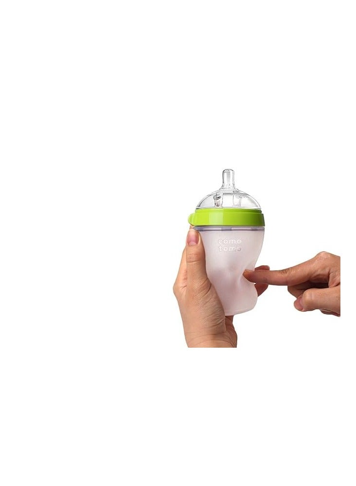 Baby Bottle Double Pack, Green, 8oz - Image 4