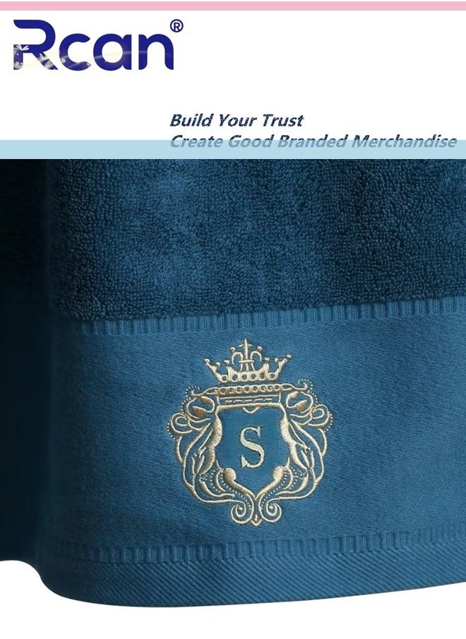 Rcan 3PCS Cotton Bath Towel Set Fast Absorbent Skin-friendly and Soft Bath Towel*1PCS and 2PCS Towels  - Image 4