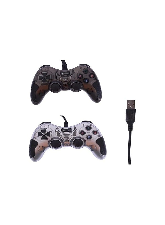 G.M 6060 Wireless Game Controller – Compatible with PlayStation 4, Multi-Color Design