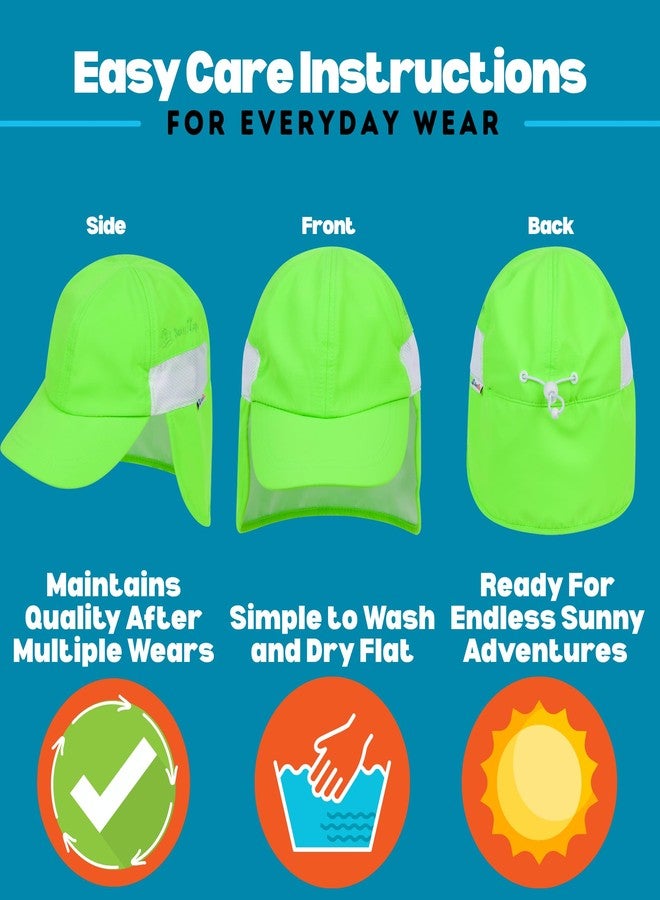 SwimZip Sun Hat with Neck Flap | UPF 50+ Protection for Baby, Toddler, and Kids - Image 4