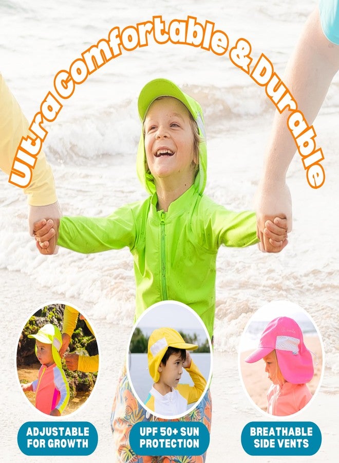 SwimZip Sun Hat with Neck Flap | UPF 50+ Protection for Baby, Toddler, and Kids - Image 5