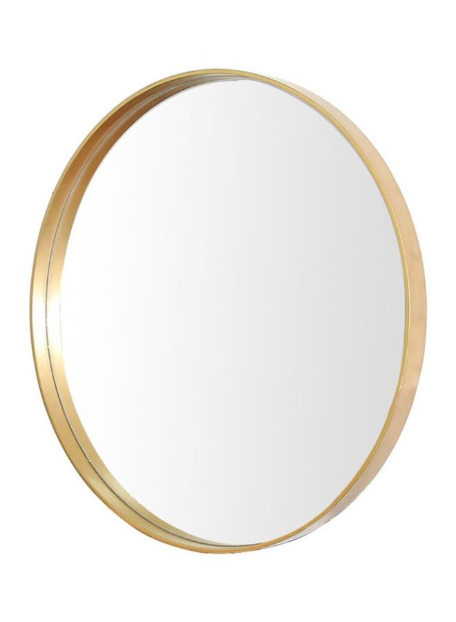 مرآة تثبت على الحائط النحاس الذهبي - نحى 60x60x5سم