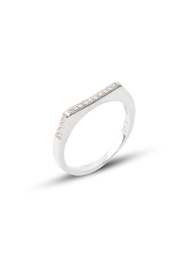 Silver Town Silver Twins Ring - Image 3