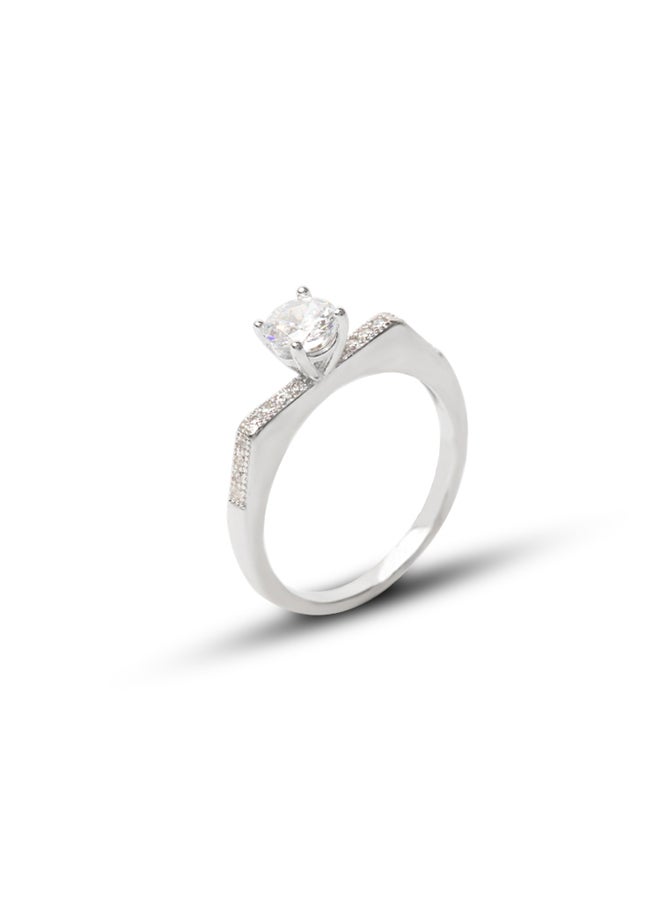 Silver Town Silver Twins Ring - Image 2