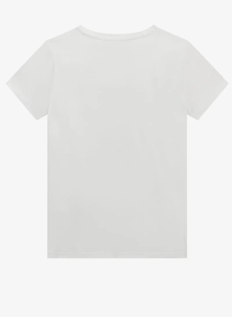 GUESS Kids Graphic Crew neck T-Shirt