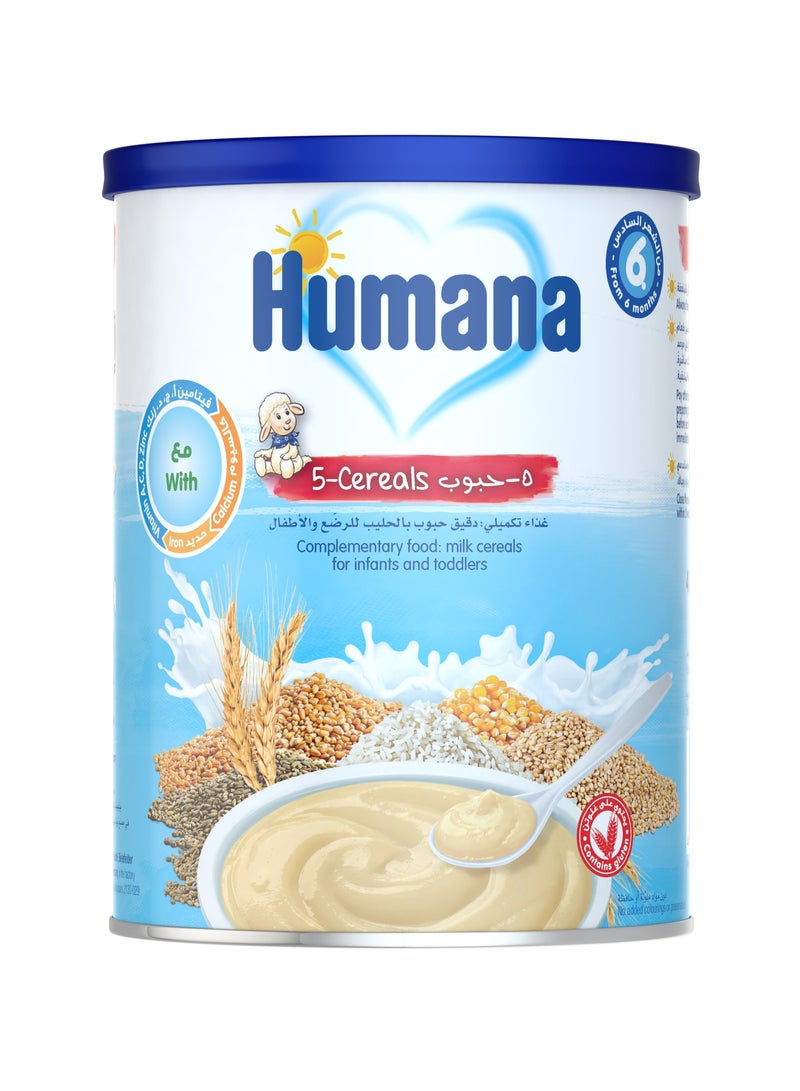 Humana Baby Milk Cereals Wheat Pack 2 x 400g - Image 2